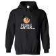 Just Do It Later Funny Cartoon Unisex Novelty Kids and Adults Pullover Hoodie